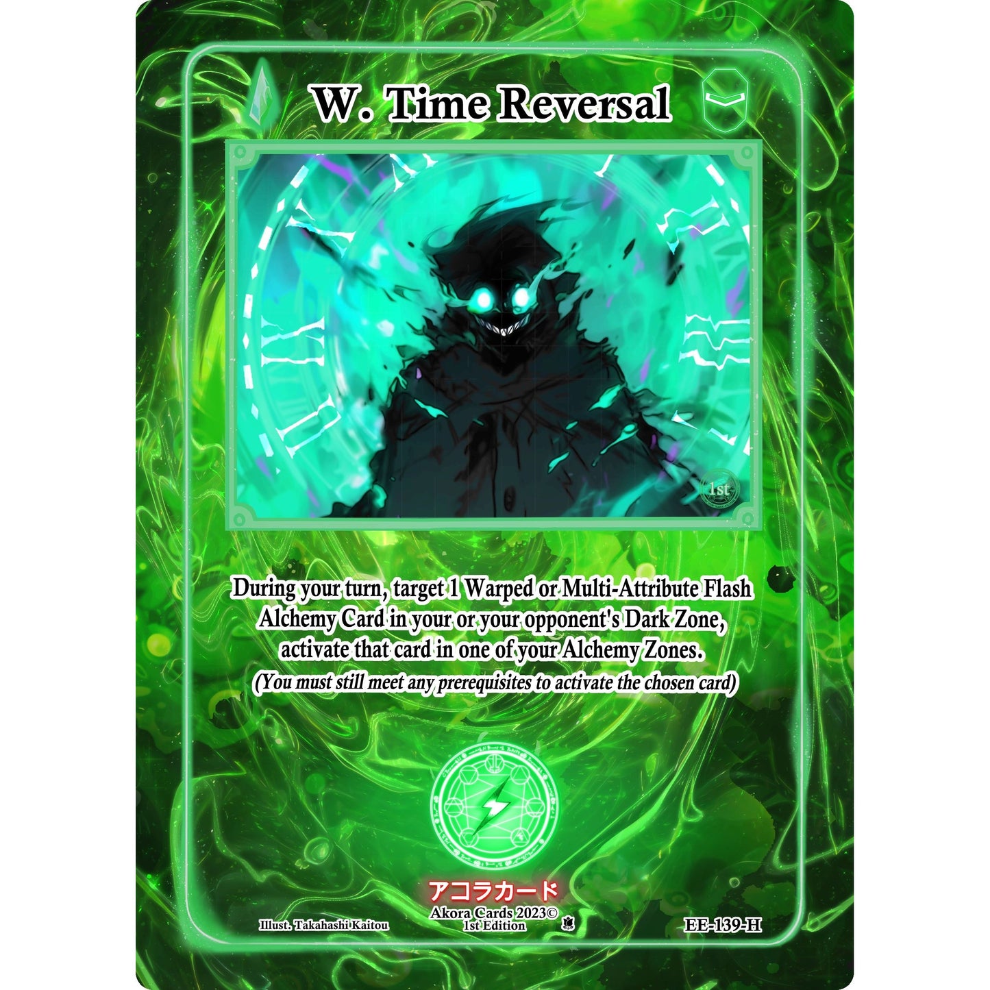 Image for W. Time Reversal (Holo) (EE-139-H) (EE1E) - Akora TCG