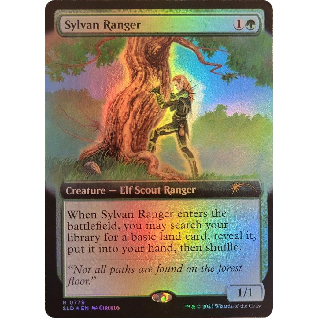 Image for Sylvan Ranger (Extended Art) (779) (SLD) - Magic: The Gathering