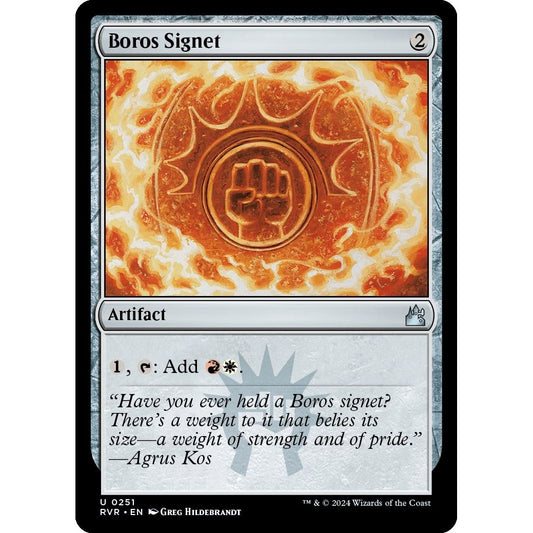 Image for Boros Signet (251) (RVR) - Magic: The Gathering