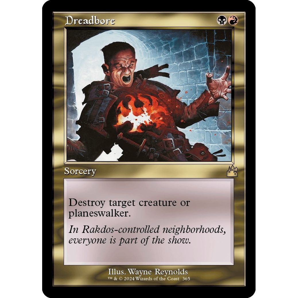 Image for Dreadbore (Retro Frame) (365) (RVR) - Magic: The Gathering