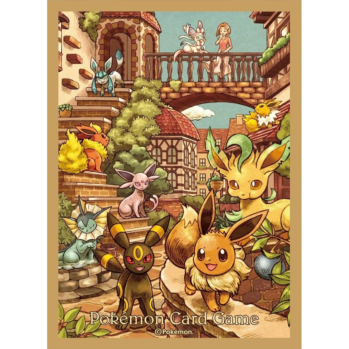 Image for Pokemon TCG: Pokemon Center Japan Exclusive Card Sleeves - Eevee Heroes Gym (64-Pack) - Card Sleeves