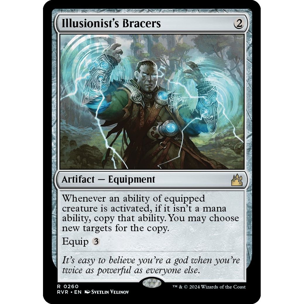Image for Illusionist's Bracers (260) (RVR) - Magic: The Gathering
