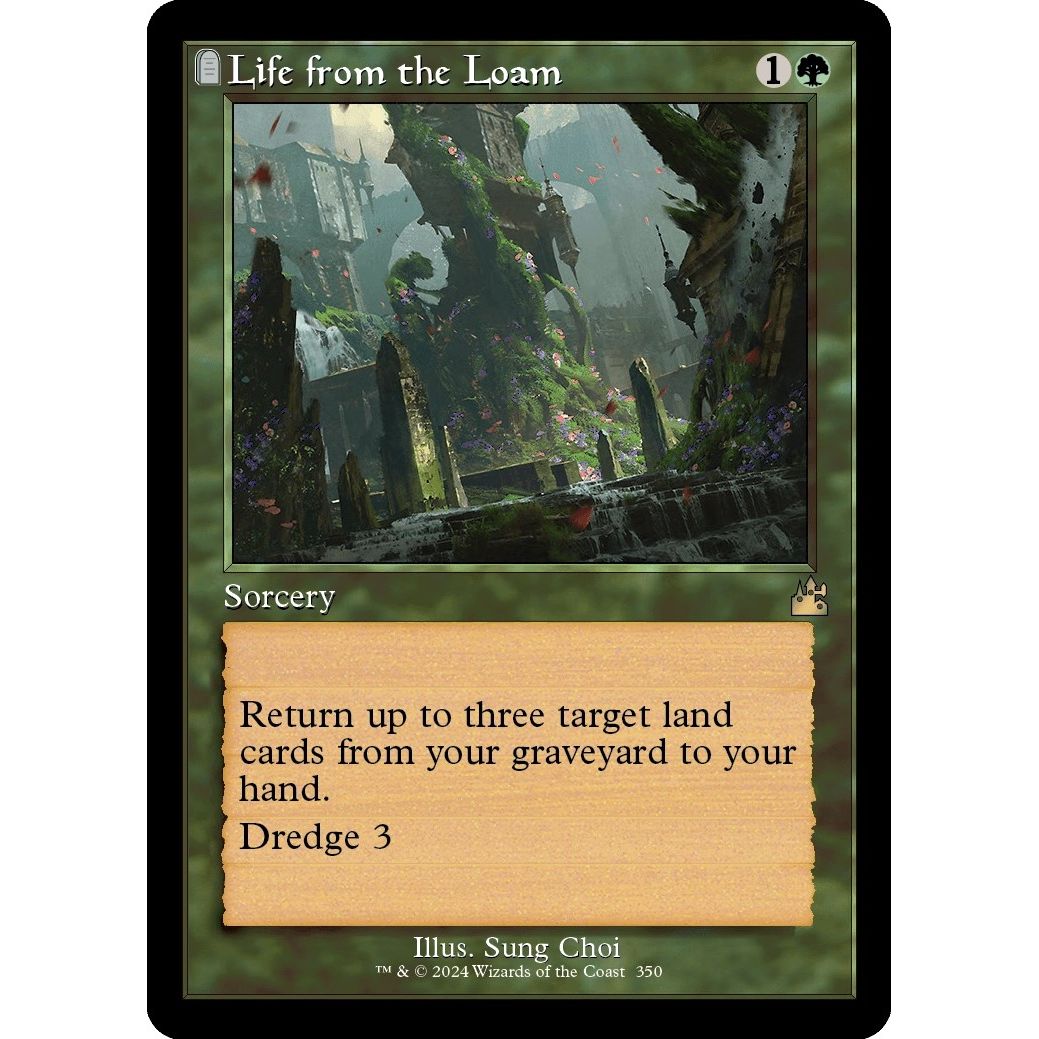 Image for Life from the Loam (Retro Frame) (350) (RVR) - Magic: The Gathering