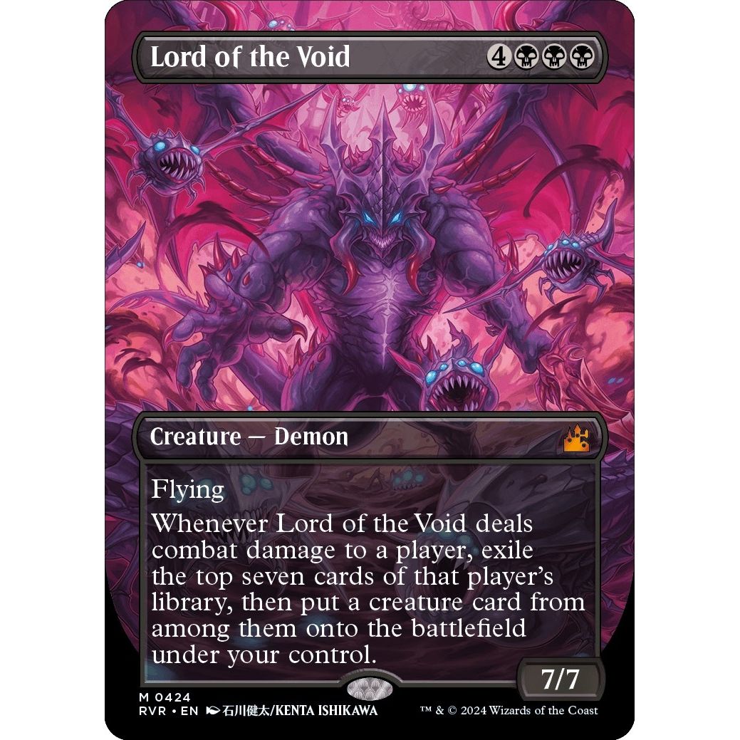 Image for Lord of the Void (Anime Borderless) (424) (RVR) - Magic: The Gathering