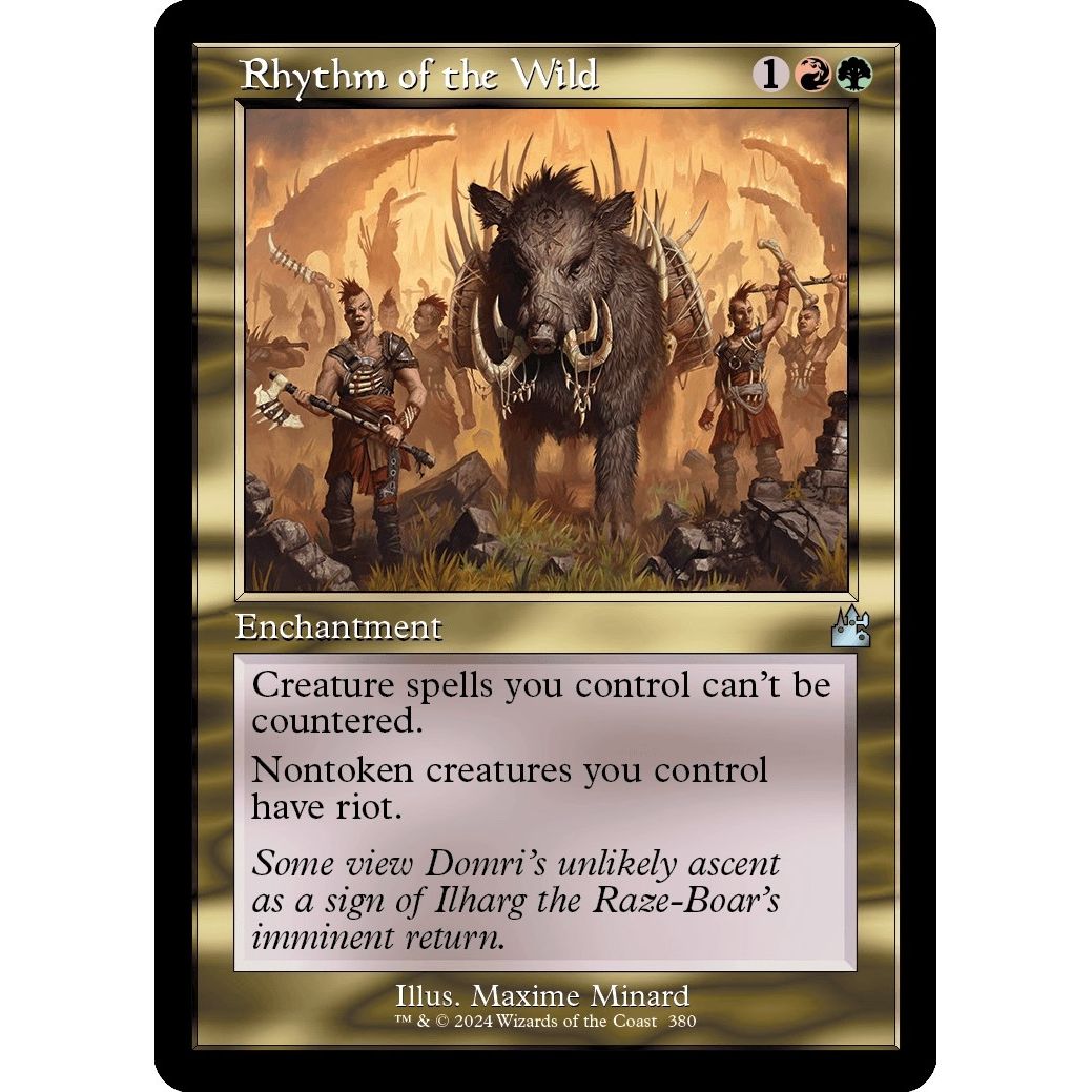 Image for Rhythm of the Wild (Retro Frame) (380) (RVR) - Magic: The Gathering