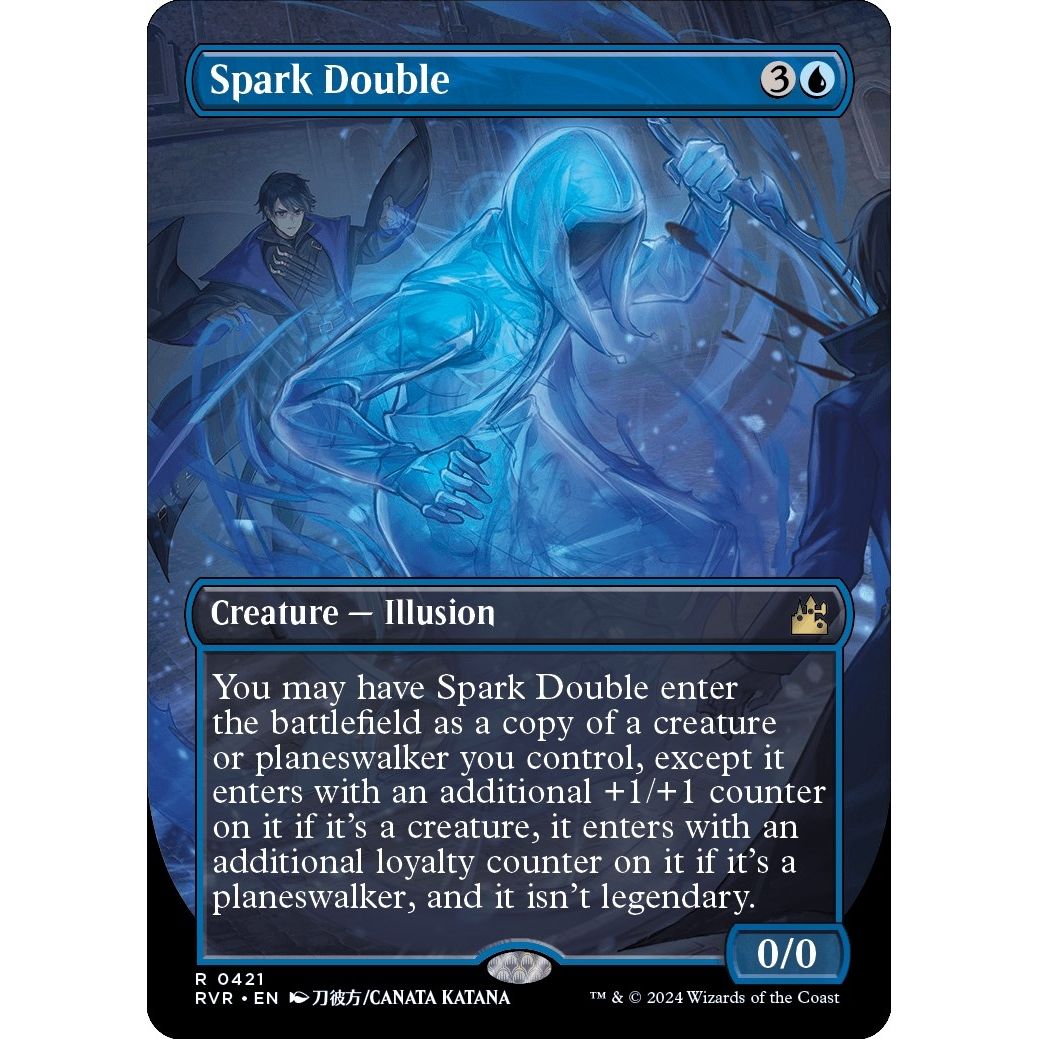 Image for Spark Double (Anime Borderless) (421) (RVR) - Magic: The Gathering