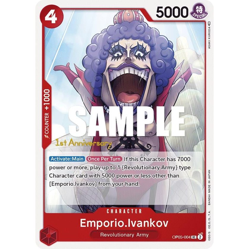 Image for Emporio.Ivankov (OP05-004) (OP05 ANN) - One Piece Card Game