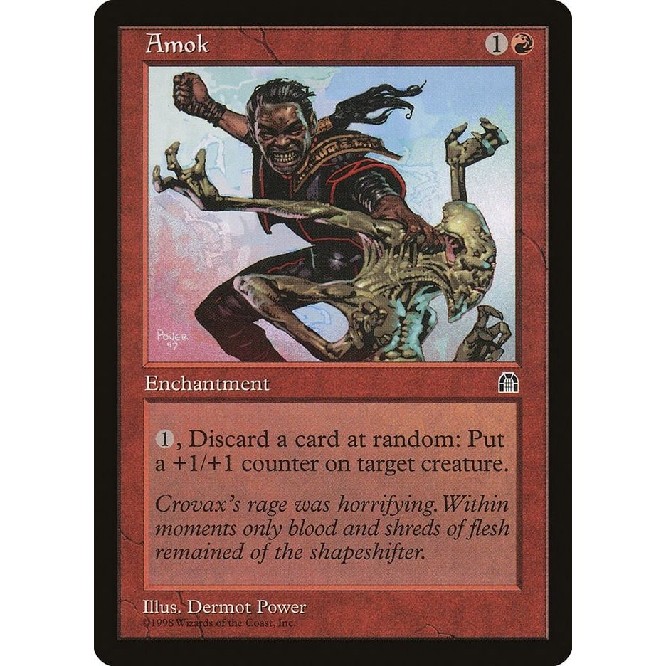 Image for Amok (STH) - Magic: The Gathering