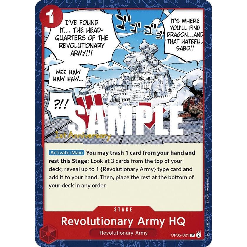 Image for Revolutionary Army HQ (OP05-021) (OP05 ANN) - One Piece Card Game