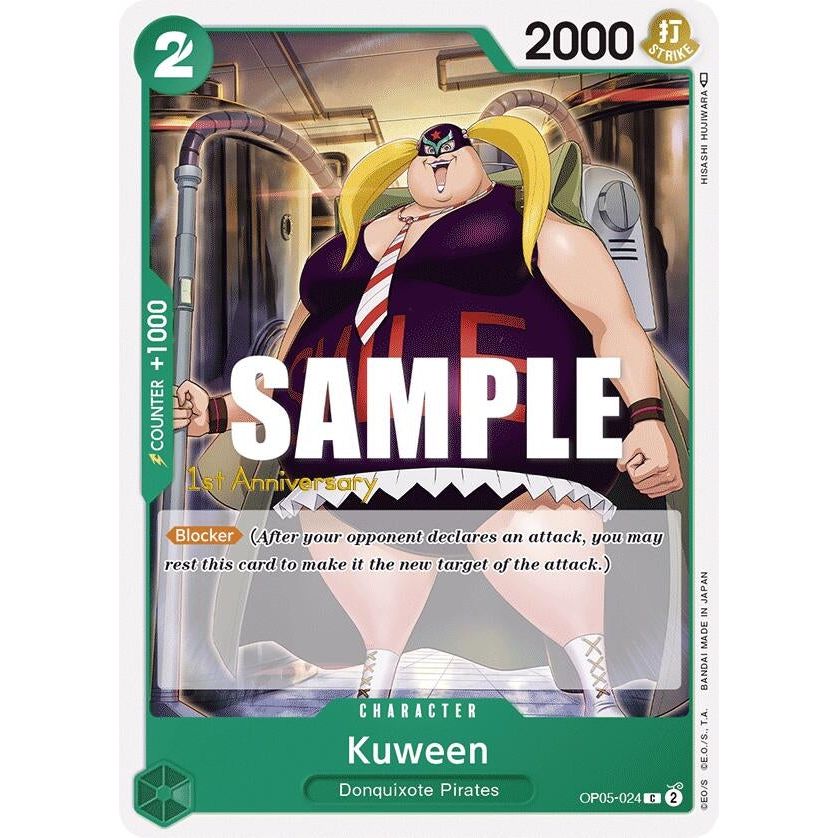 Image for Kuween (OP05-024) (OP05 ANN) - One Piece Card Game