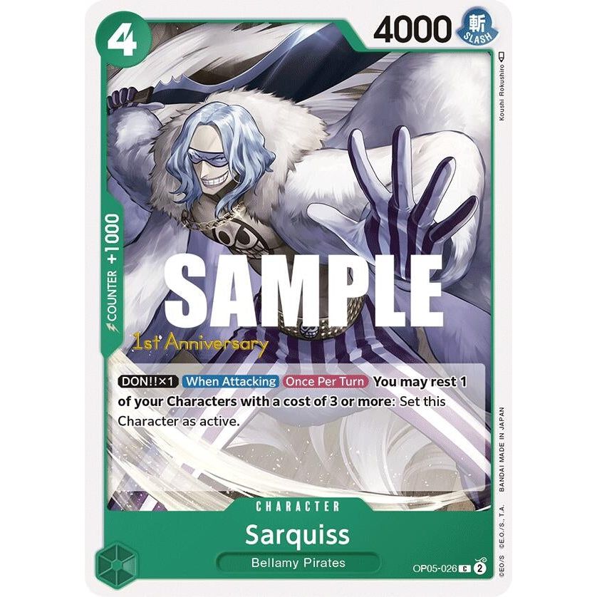 Image for Sarquiss (OP05-026) (OP05 ANN) - One Piece Card Game