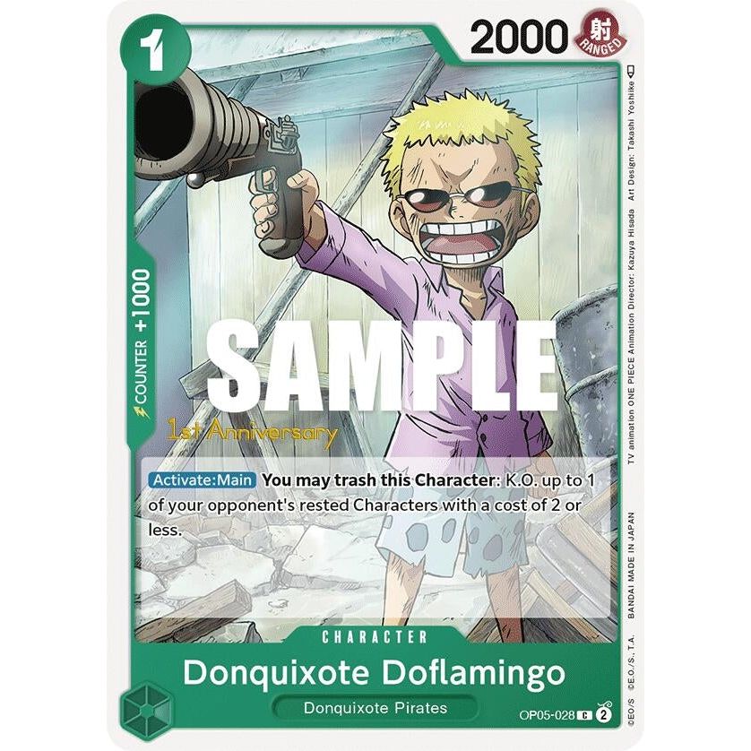 Image for Donquixote Doflamingo (028) (OP05-028) (OP05 ANN) - One Piece Card Game