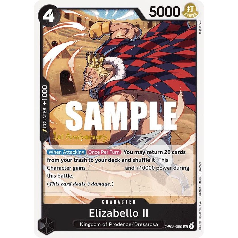 Image for Elizabello II (OP05-080) (OP05 ANN) - One Piece Card Game