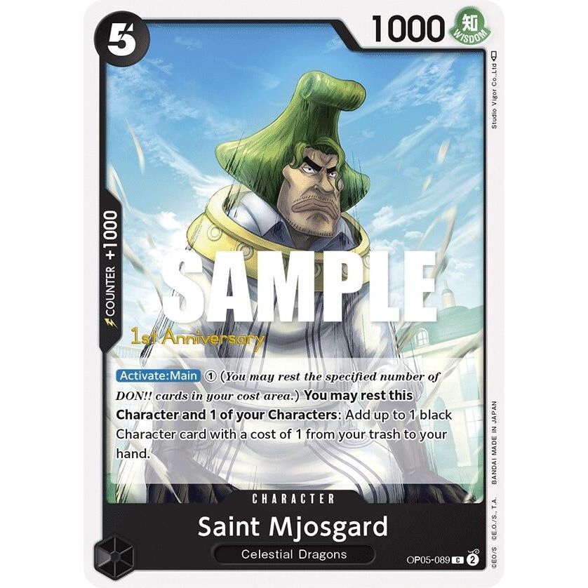 Image for Saint Mjosgard (OP05-089) (OP05 ANN) - One Piece Card Game