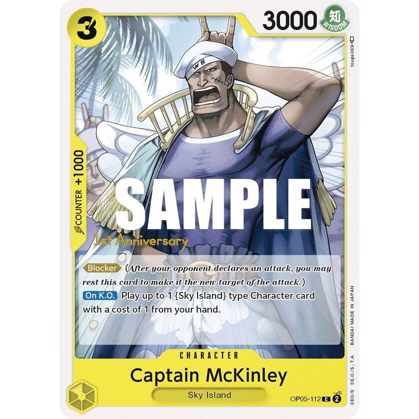 Image for Captain McKinley (OP05-112) (OP05 ANN) - One Piece Card Game