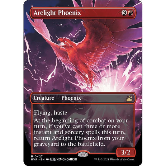 Image for Arclight Phoenix (Anime Borderless) (427) (RVR) - Magic: The Gathering