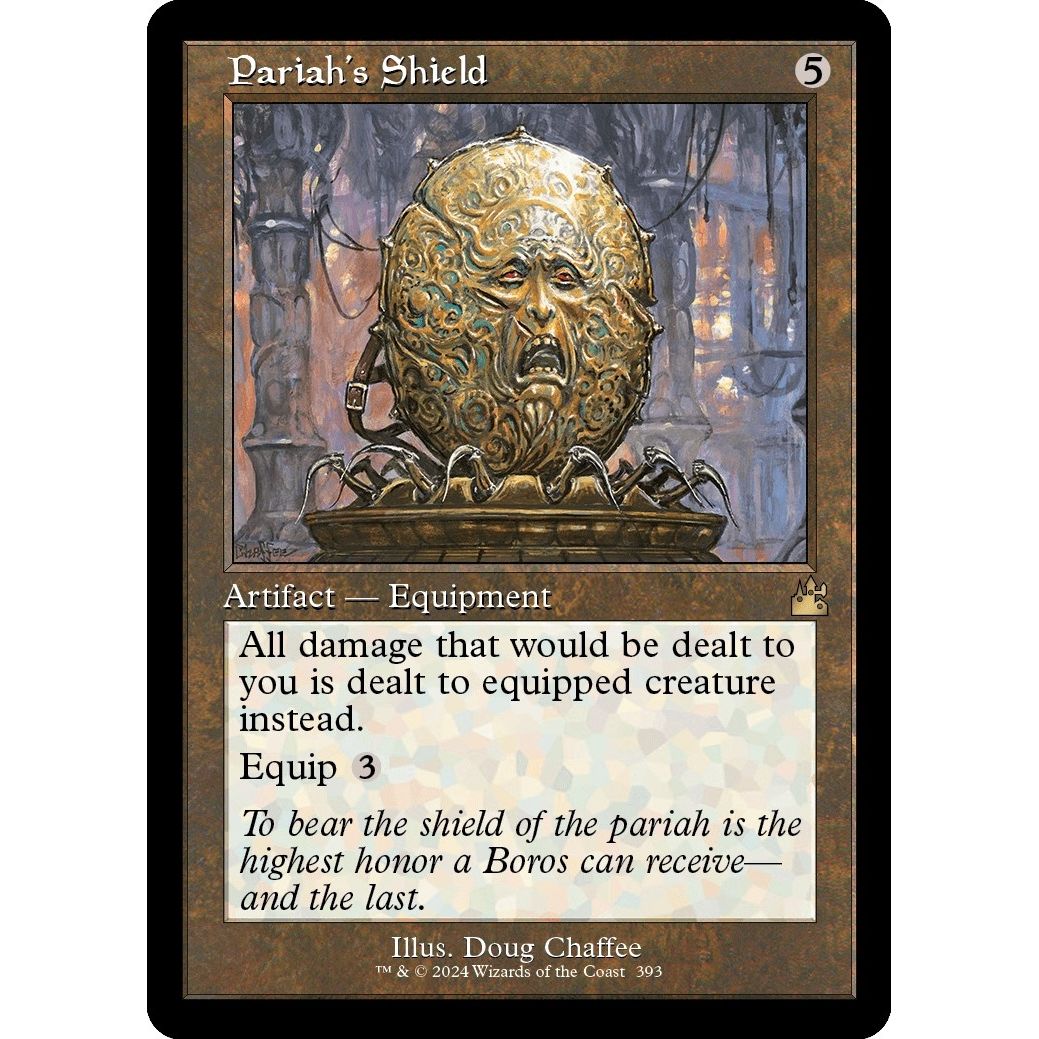 Image for Pariah's Shield (Retro Frame) (393) (RVR) - Magic: The Gathering
