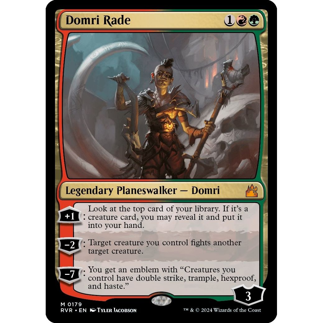 Image for Domri Rade (179) (RVR) - Magic: The Gathering