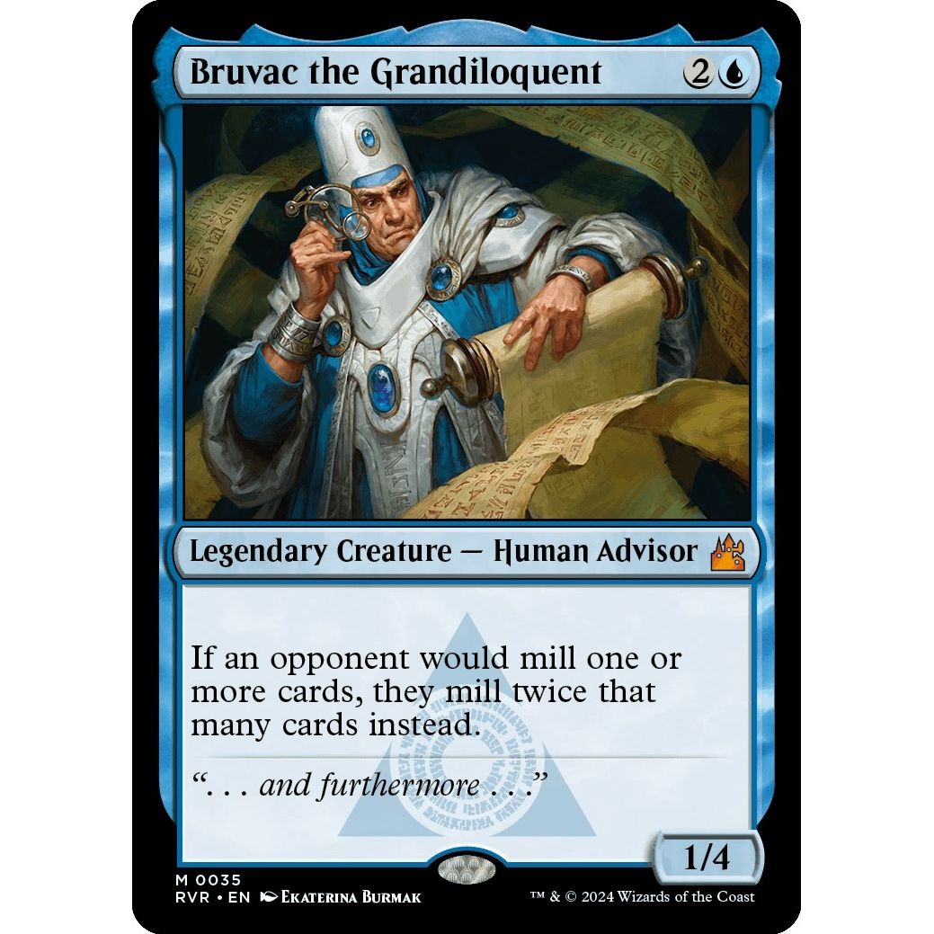 Image for Bruvac the Grandiloquent (35) (RVR) - Magic: The Gathering