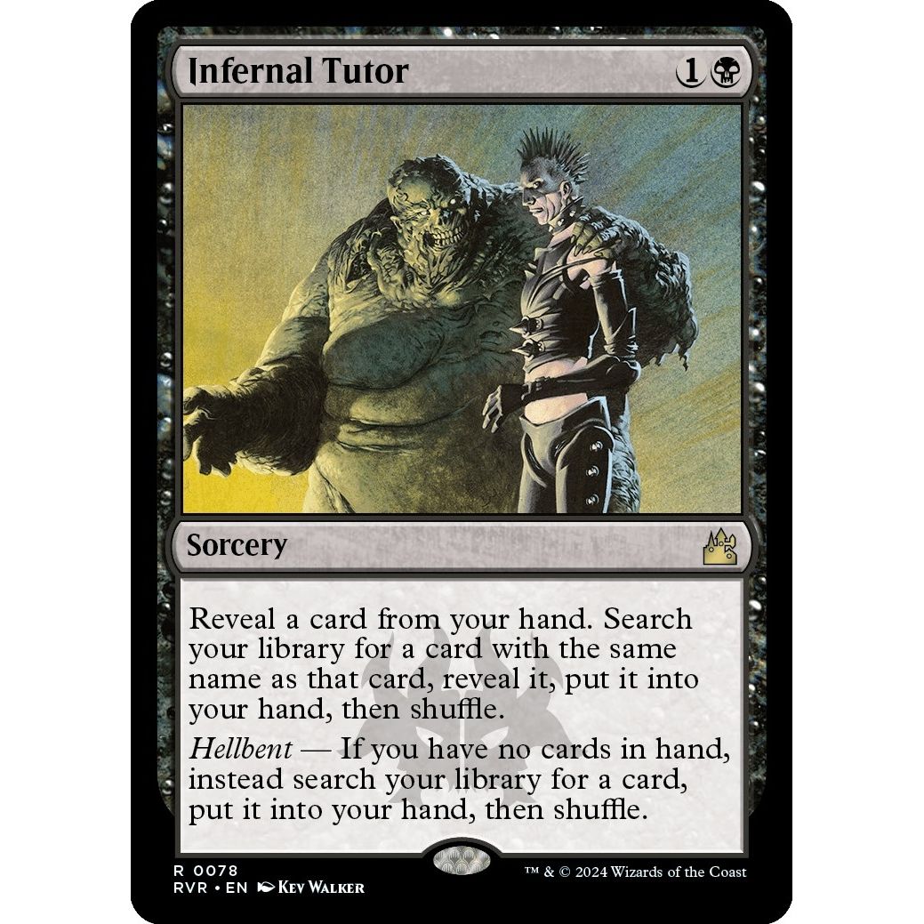 Image for Infernal Tutor (78) (RVR) - Magic: The Gathering