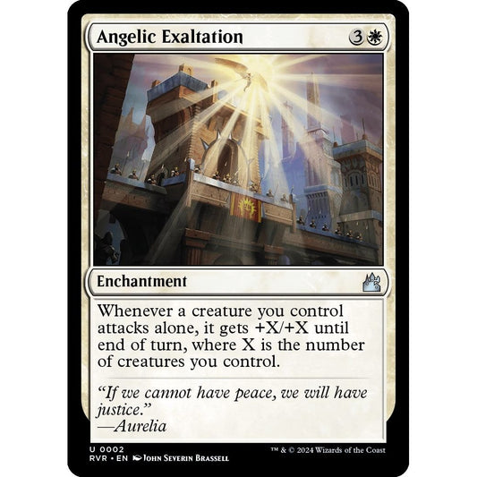 Image for Angelic Exaltation (2) (RVR) - Magic: The Gathering