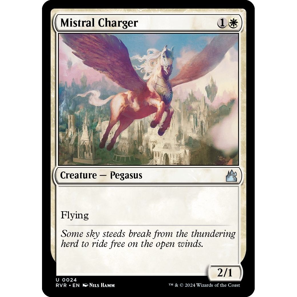 Image for Mistral Charger (24) (RVR) - Magic: The Gathering