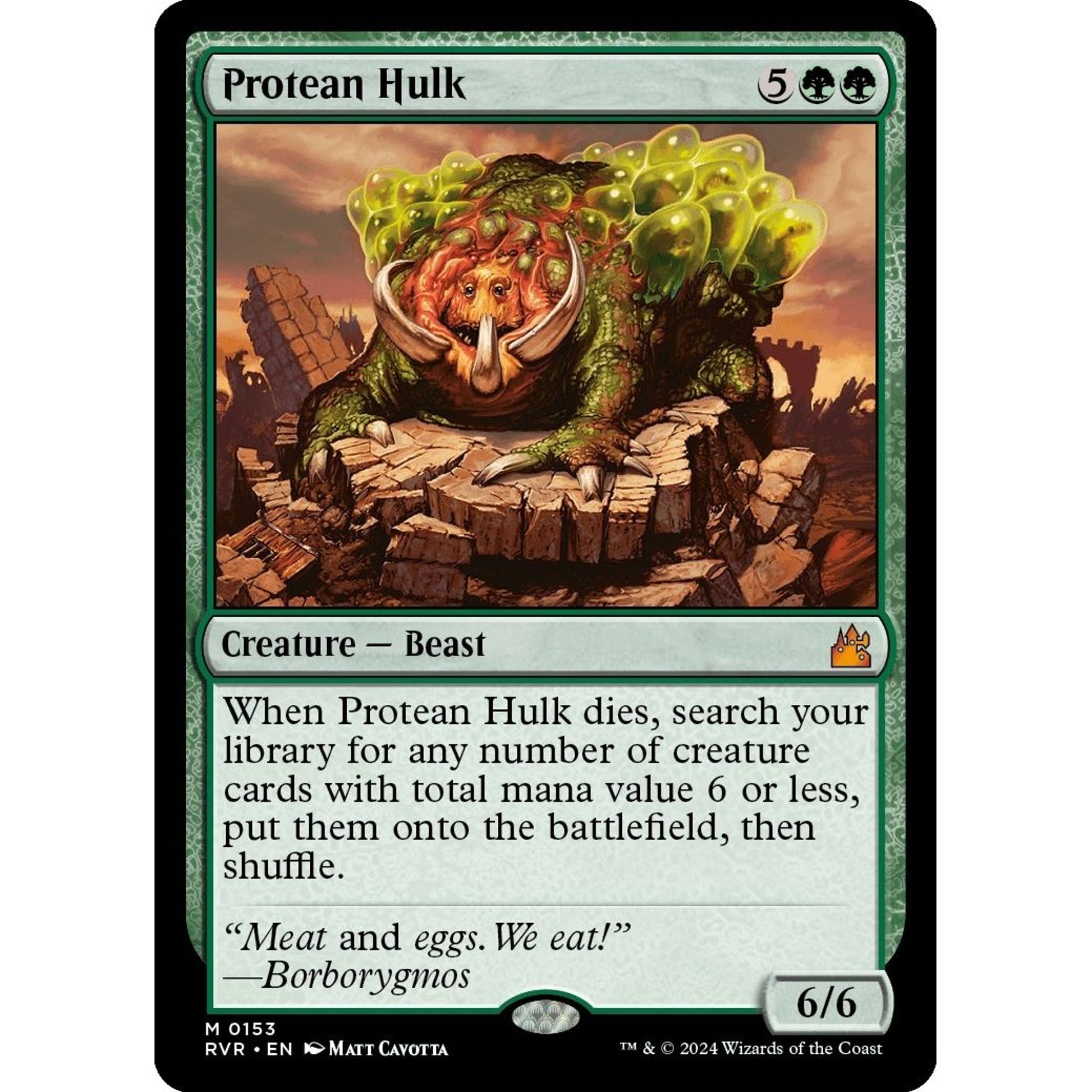 Image for Protean Hulk (153) (RVR) - Magic: The Gathering