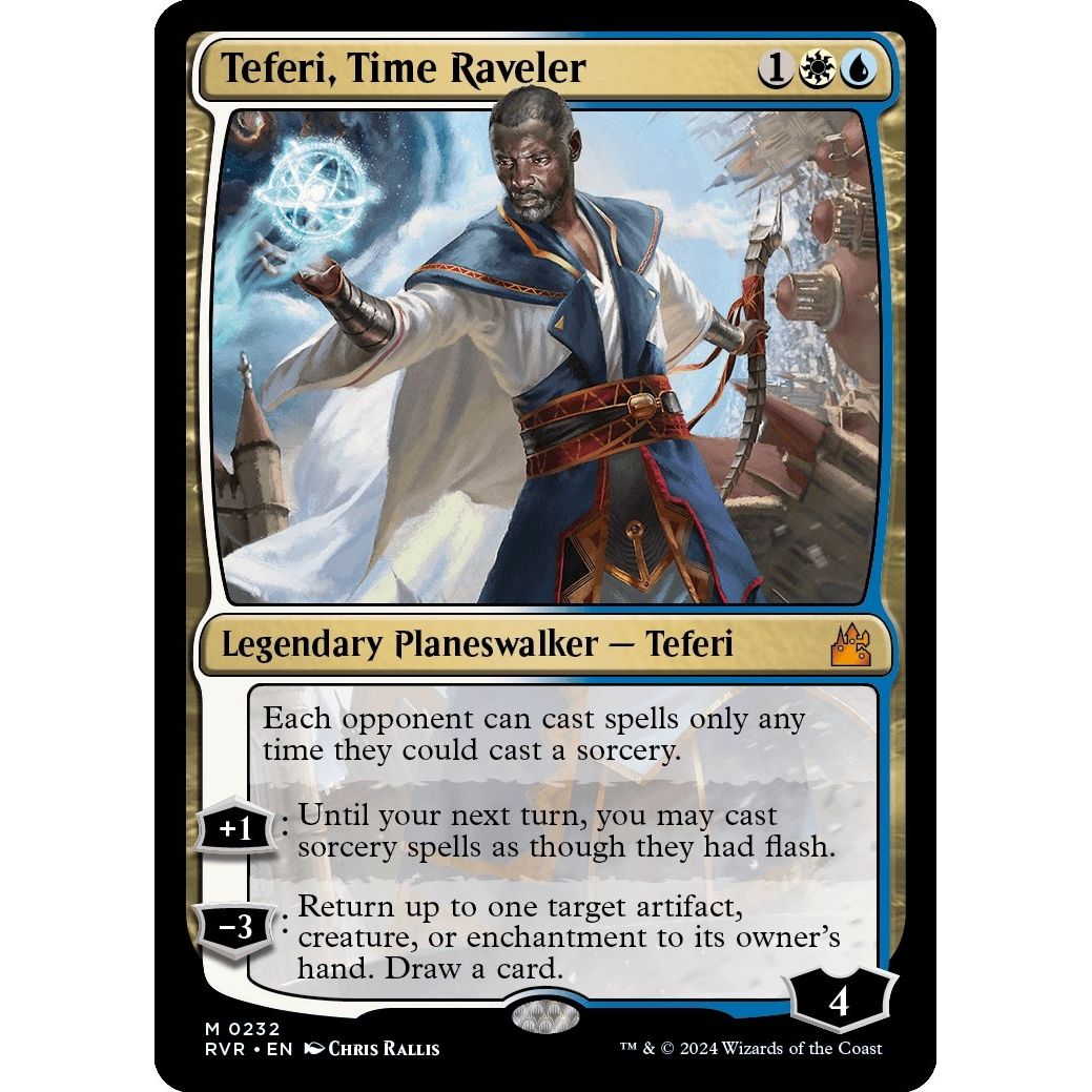 Image for Teferi, Time Raveler (232) (RVR) - Magic: The Gathering