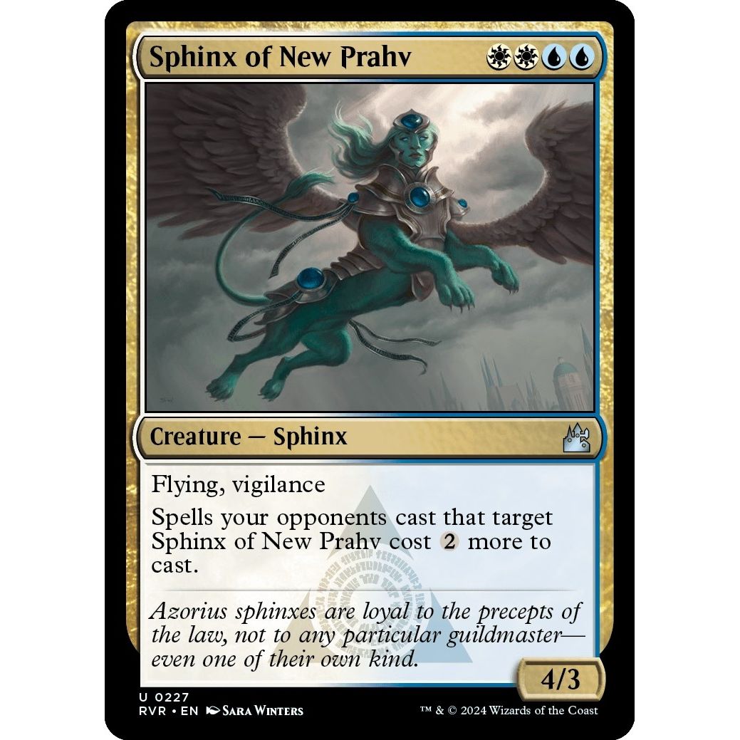Image for Sphinx of New Prahv (227) (RVR) - Magic: The Gathering