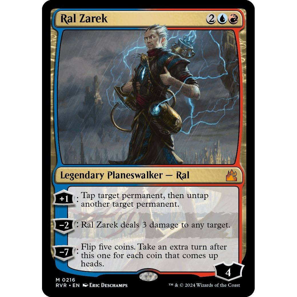 Image for Ral Zarek (216) (RVR) - Magic: The Gathering