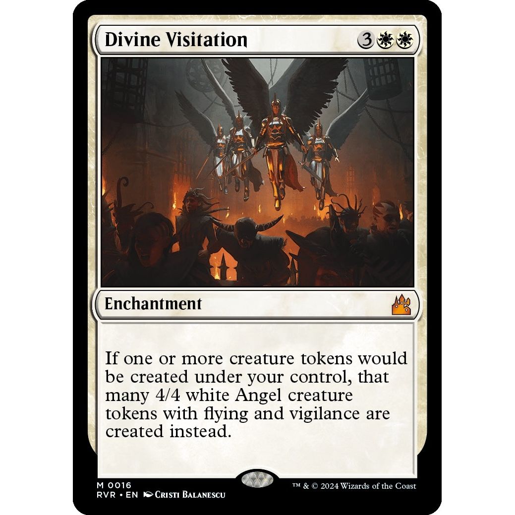 Image for Divine Visitation (16) (RVR) - Magic: The Gathering