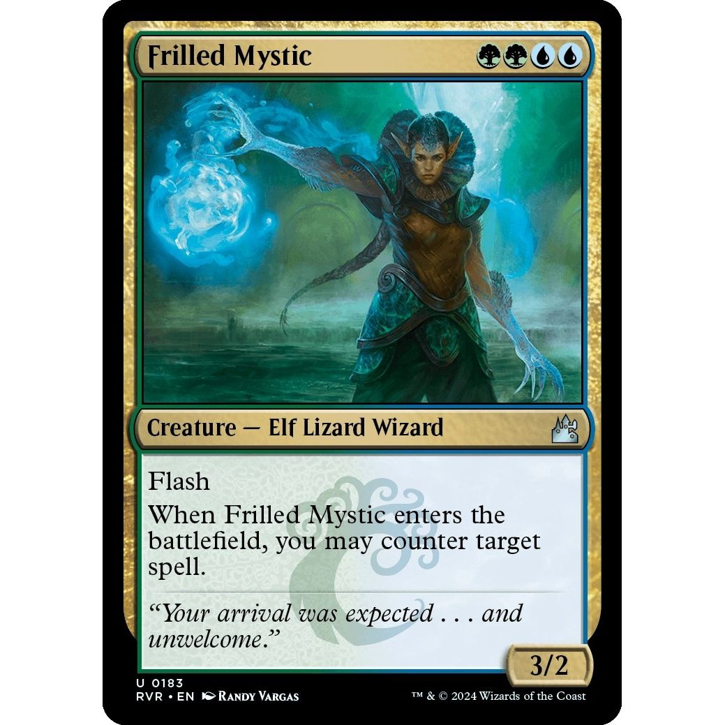 Image for Frilled Mystic (183) (RVR) - Magic: The Gathering