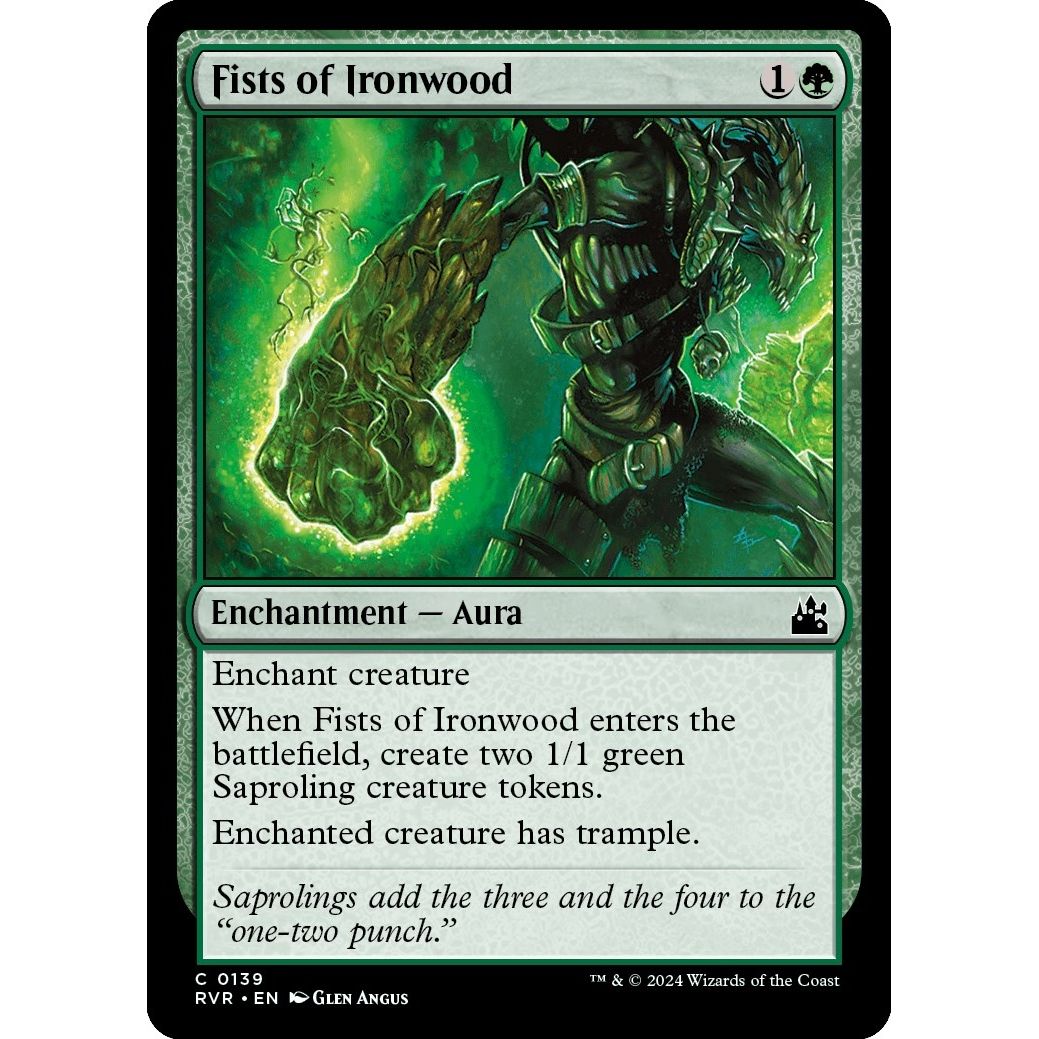 Image for Fists of Ironwood (139) (RVR) - Magic: The Gathering