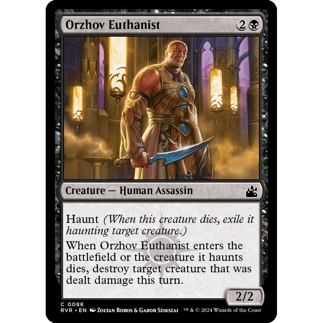 Image for Orzhov Euthanist (88) (RVR) - Magic: The Gathering
