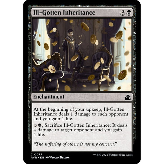 Image for Ill-Gotten Inheritance (77) (RVR) - Magic: The Gathering