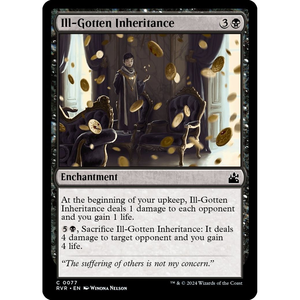 Image for Ill-Gotten Inheritance (77) (RVR) - Magic: The Gathering