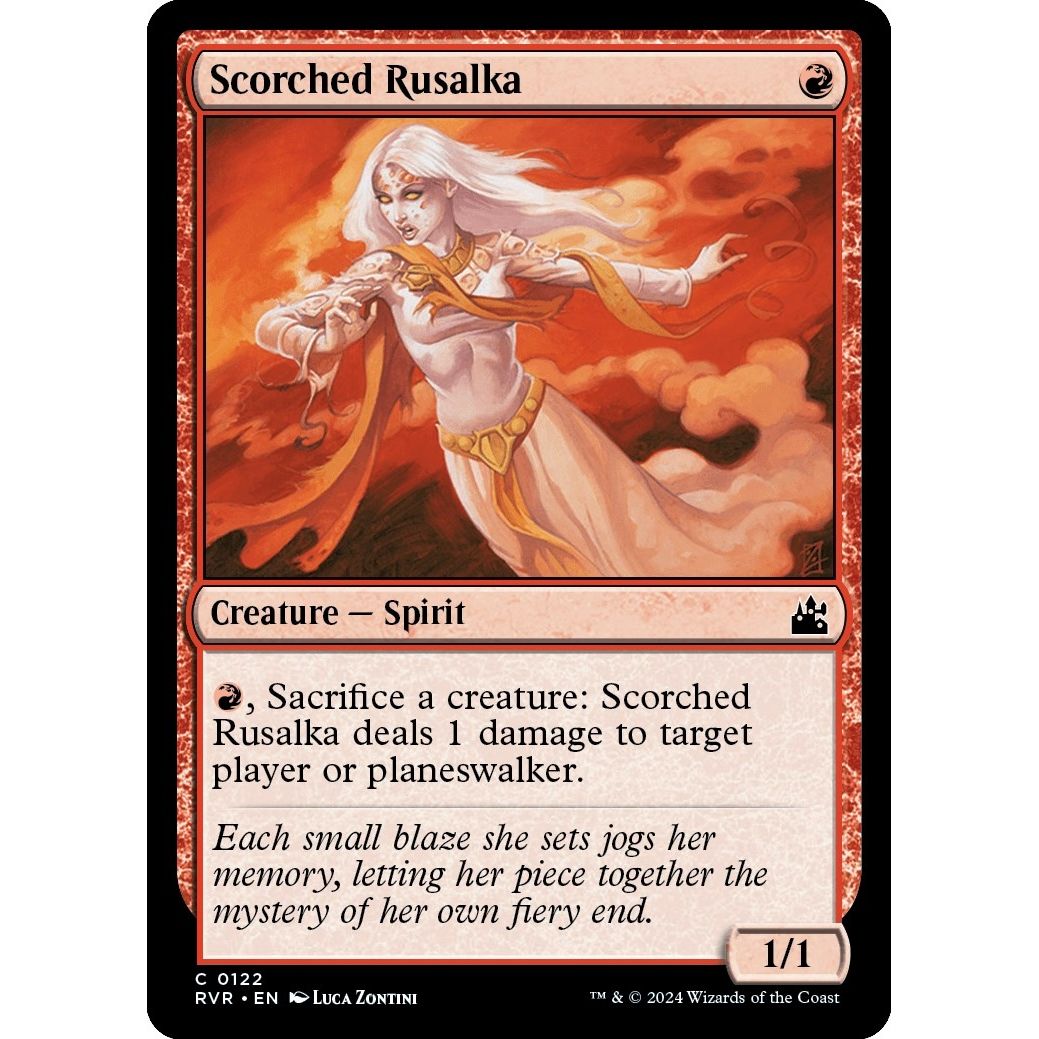Image for Scorched Rusalka (122) (RVR) - Magic: The Gathering