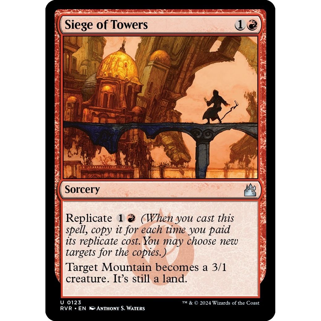 Image for Siege of Towers (123) (RVR) - Magic: The Gathering