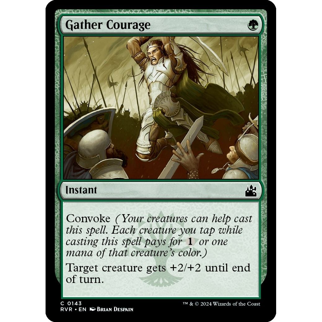 Image for Gather Courage (143) (RVR) - Magic: The Gathering
