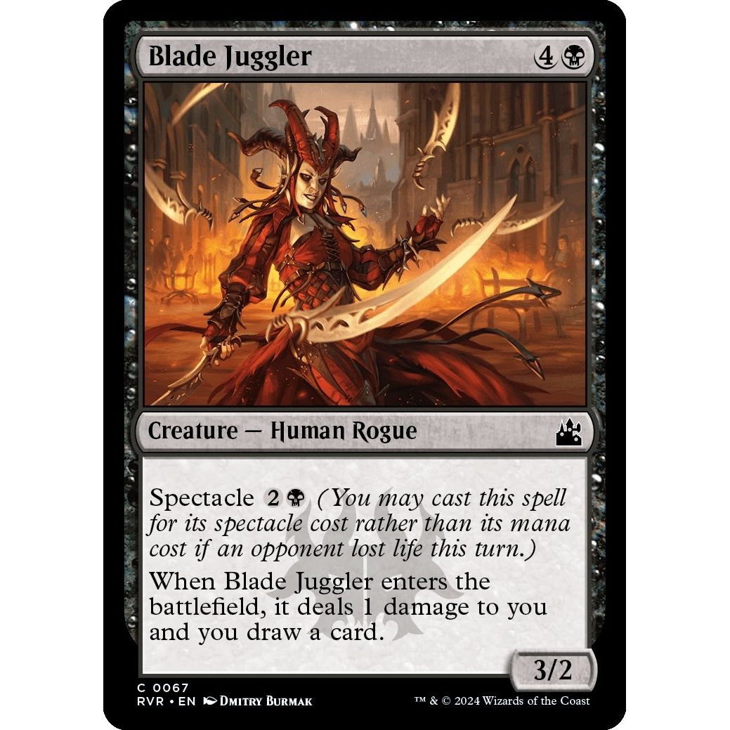 Image for Blade Juggler (67) (RVR) - Magic: The Gathering
