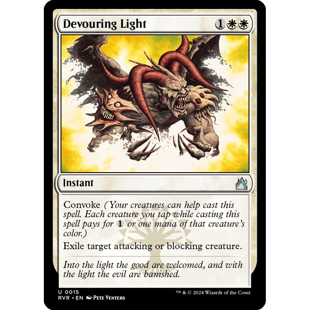 Image for Devouring Light (15) (RVR) - Magic: The Gathering