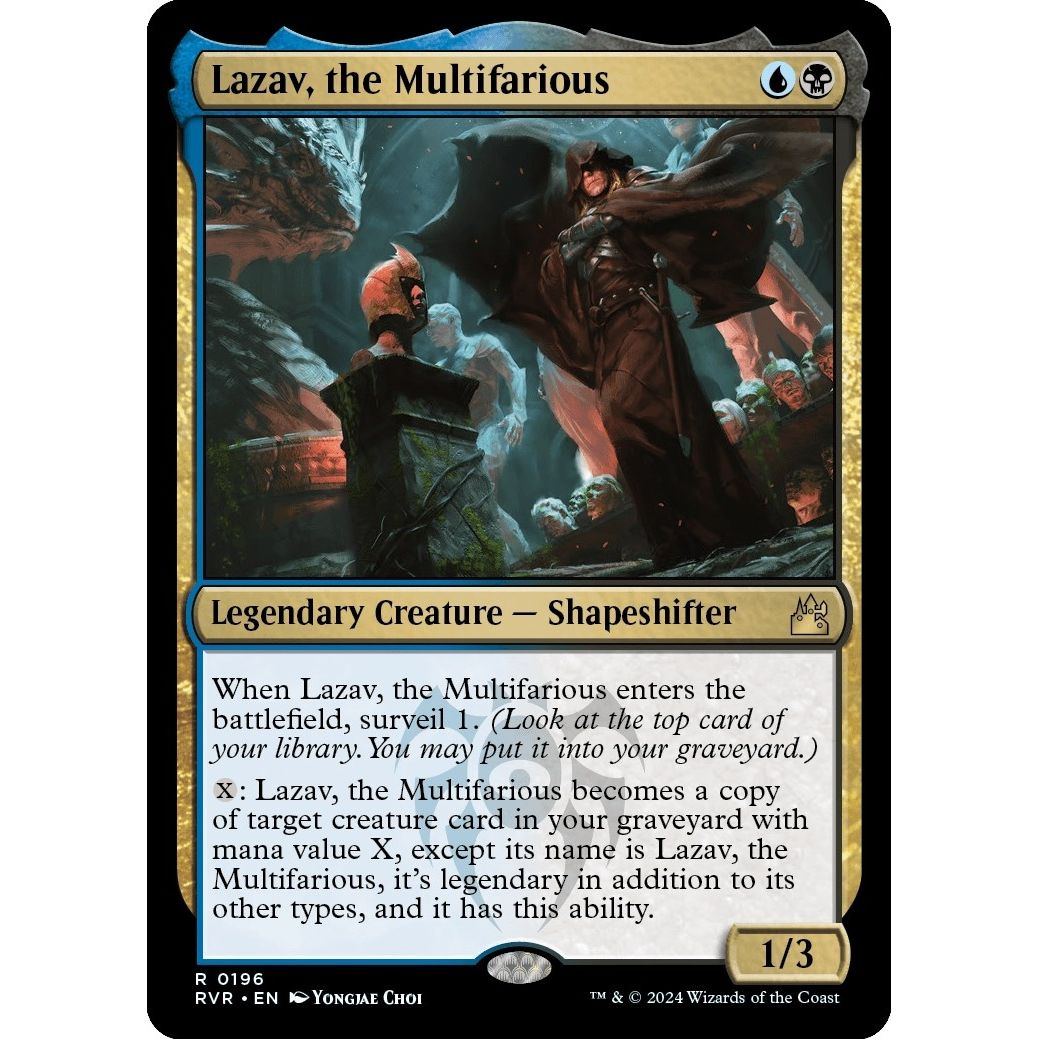 Image for Lazav, the Multifarious (196) (RVR) - Magic: The Gathering