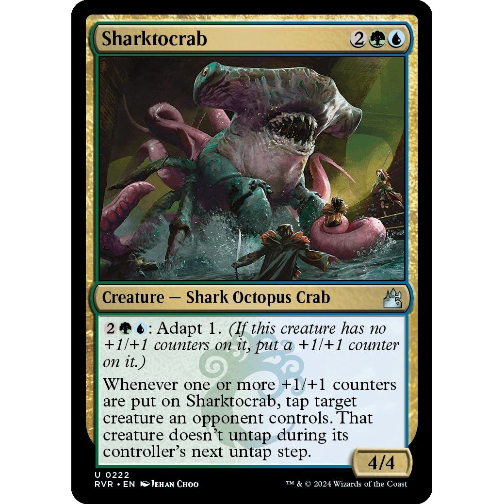 Image for Sharktocrab (222) (RVR) - Magic: The Gathering