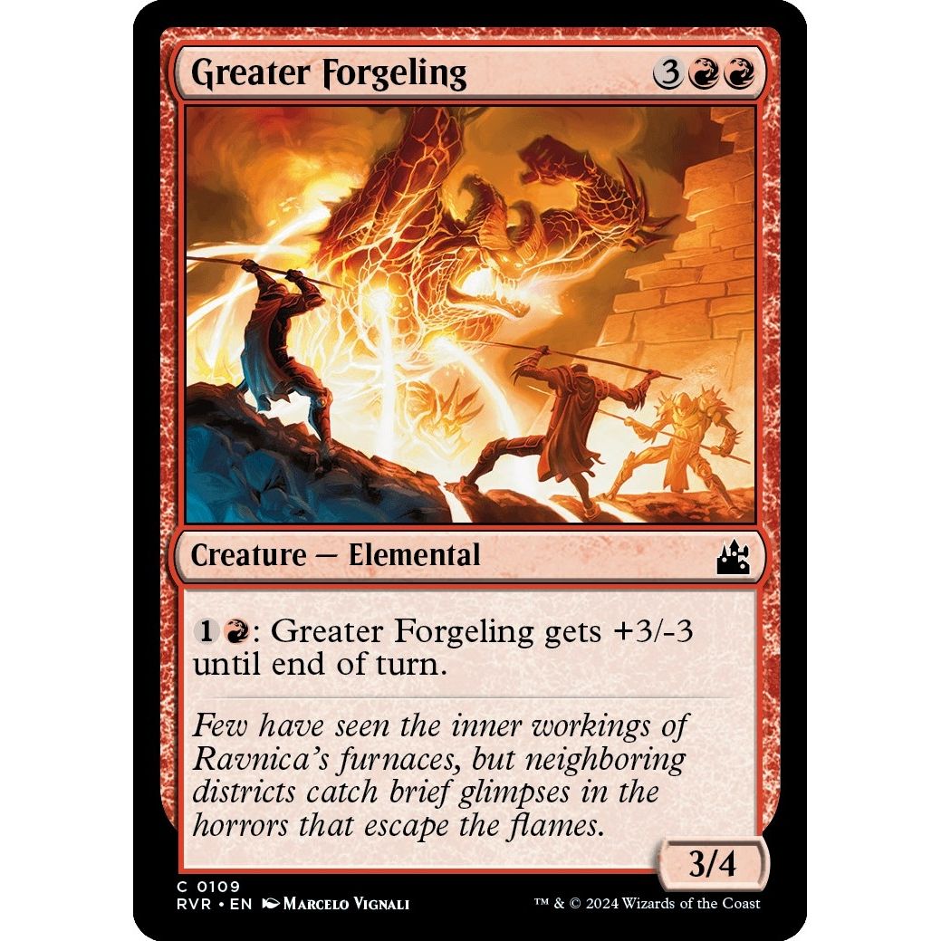 Image for Greater Forgeling (109) (RVR) - Magic: The Gathering