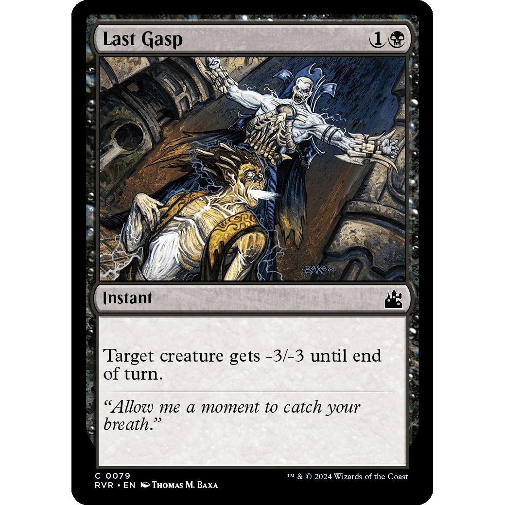 Image for Last Gasp (79) (RVR) - Magic: The Gathering