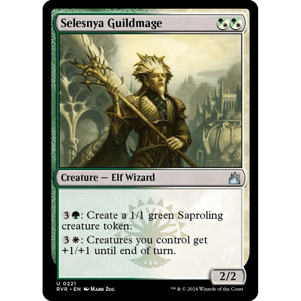 Image for Selesnya Guildmage (221) (RVR) - Magic: The Gathering