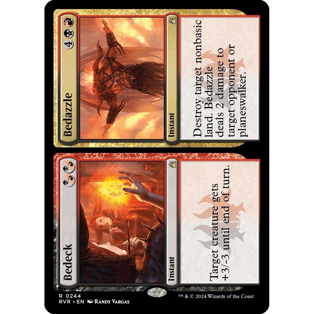 Image for Bedeck // Bedazzle (244) (RVR) - Magic: The Gathering