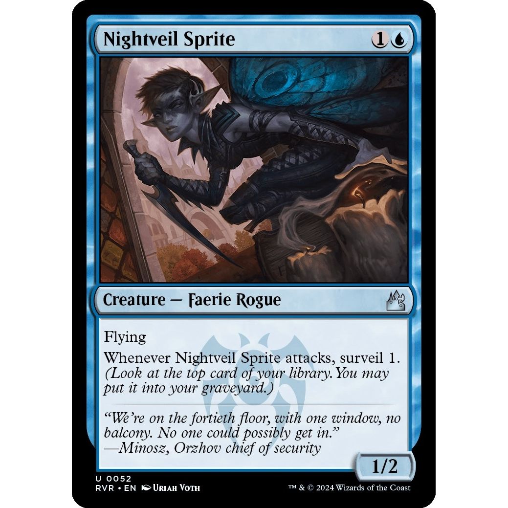 Image for Nightveil Sprite (52) (RVR) - Magic: The Gathering
