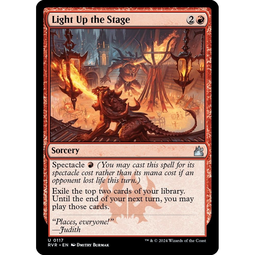 Image for Light Up the Stage (117) (RVR) - Magic: The Gathering