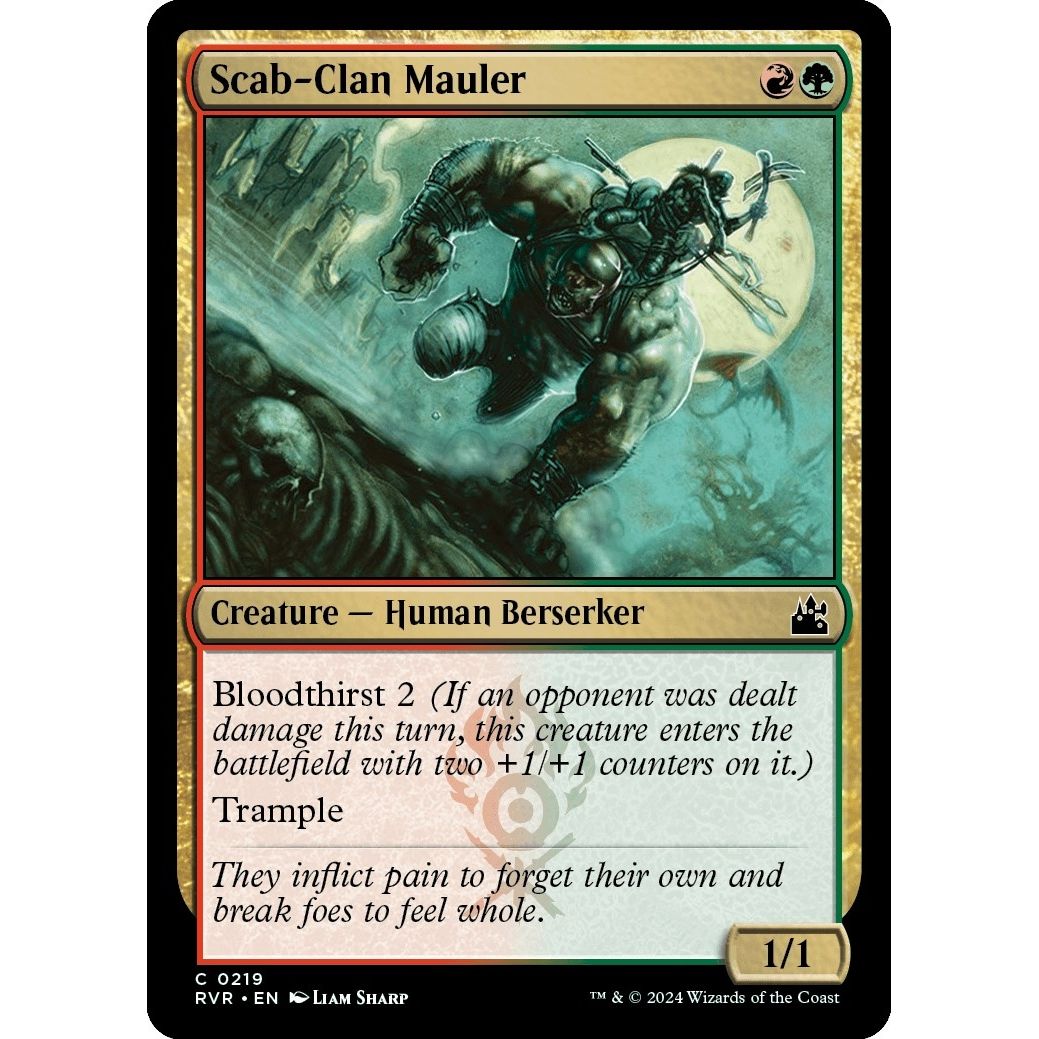 Image for Scab-Clan Mauler (219) (RVR) - Magic: The Gathering